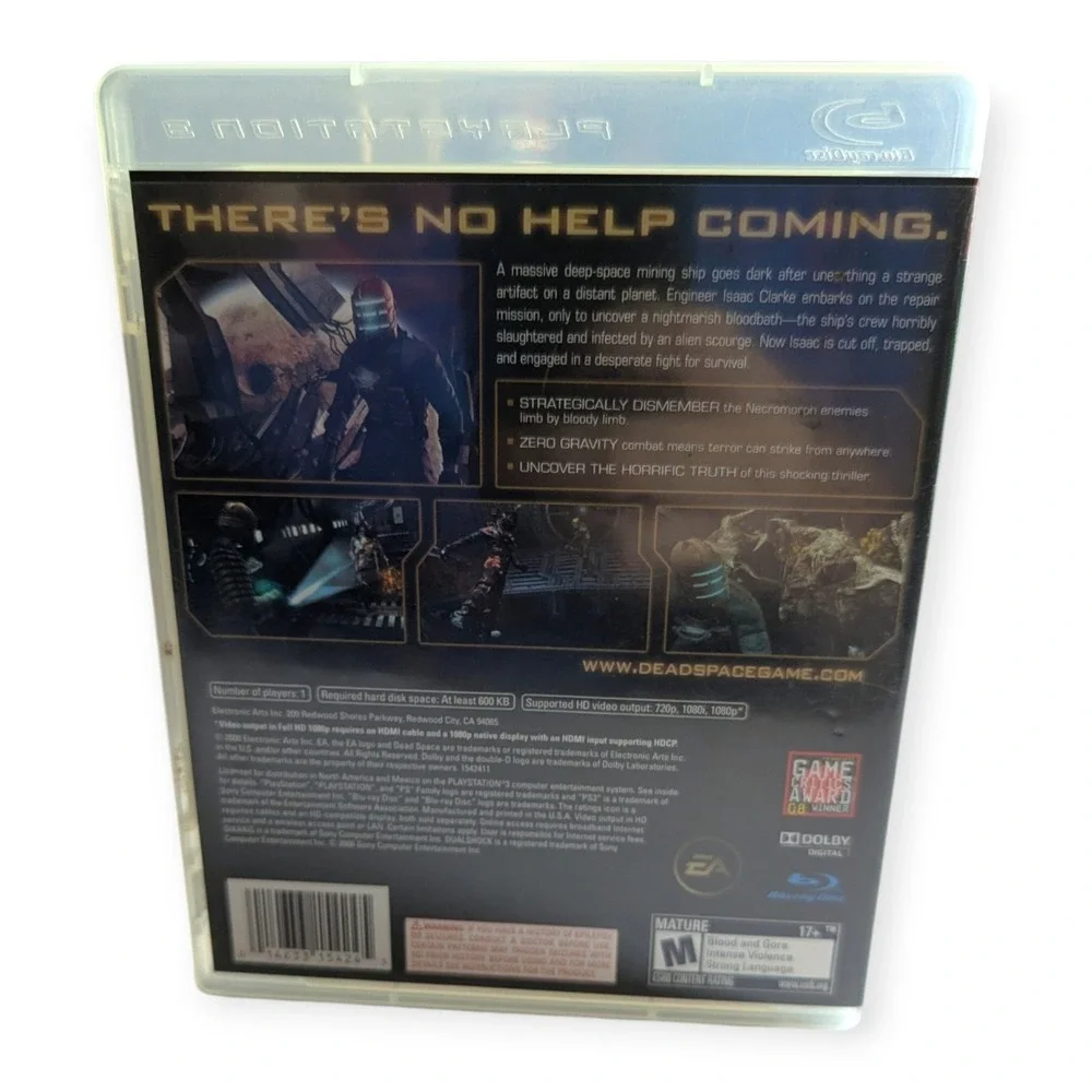 Dead Space Sony PlayStation 3 PS3 2008 Survival Horror Game CIB BLUS-30177